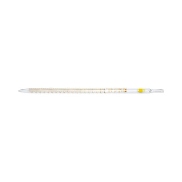 Pipette graduée de classe AS, type 1 (Mohr), marque Glassco.
