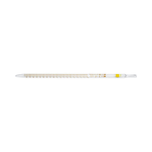 Pipette graduée de classe AS, type 1 (Mohr), marque Glassco.