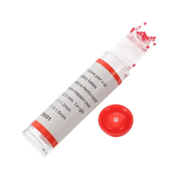 Tube capillaire héparine