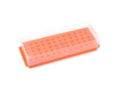 Portoir pour tube Eppendorf 1.5ml 60P avec couvercle.